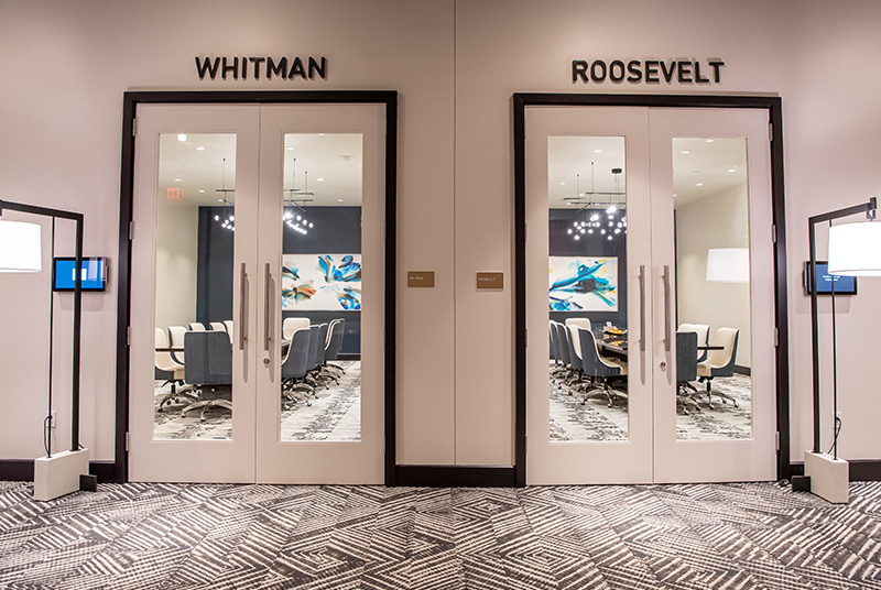 Whitman & Roosevelt Rooms